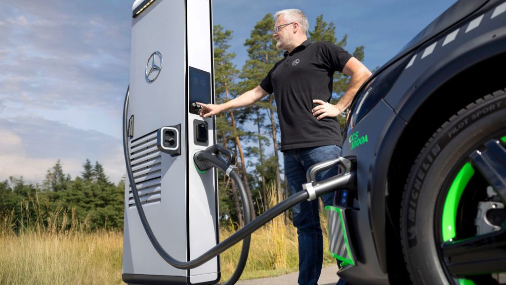 Charging an electric car
