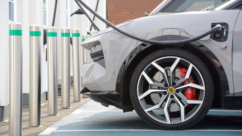 Lotus EV charging