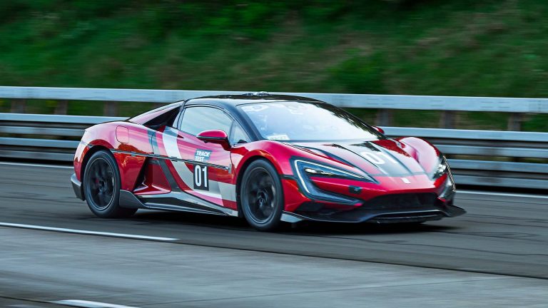 Chinese supercar hits 294mph to claim EV speed record